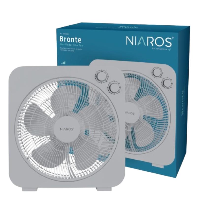 VENTILADOR BOX "GSC" 3 VELOC./2 POSIC./TEMPOR 50W