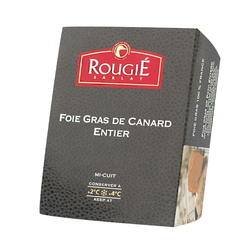 FOIE ROUGIE ENTERO NATURAL MI CUIT TARRINA/500 GR