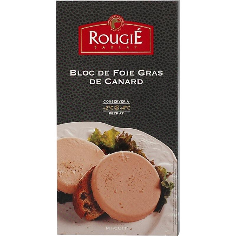 FOIE ROUGIE BLOC MOUSSE-55% P/2.MEDALLON X 40.GR.