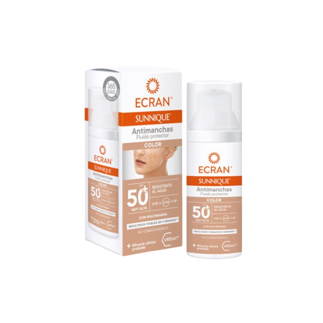 SOL BRONCEADOR ECRAN ANTIMANCHAS  F-50+    50ML