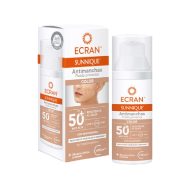 SOL BRONCEADOR ECRAN ANTIMANCHAS  F-50+    50ML