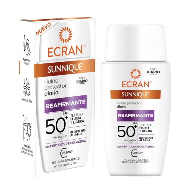 SOL BRONCEADOR ECRAN SERUM REAFIRMANTE  F-50+ 40ML