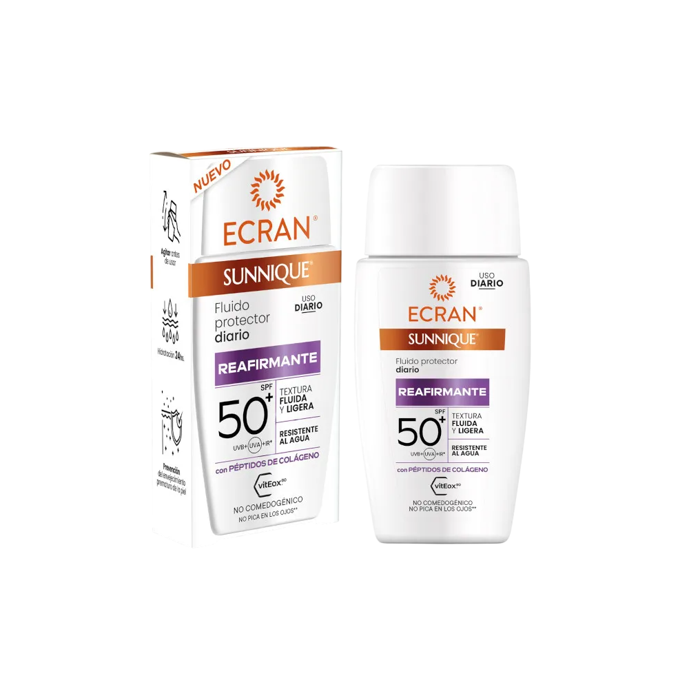 SOL BRONCEADOR ECRAN SERUM REAFIRMANTE  F-50+ 40ML