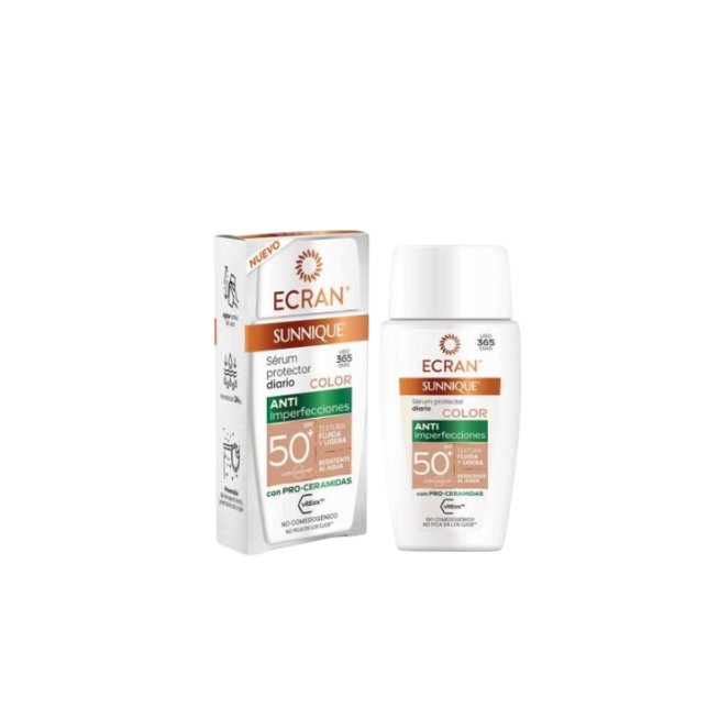 SOL BRONCEADOR ECRAN SERUM ANTI IMPERF  F-50+ 40ML