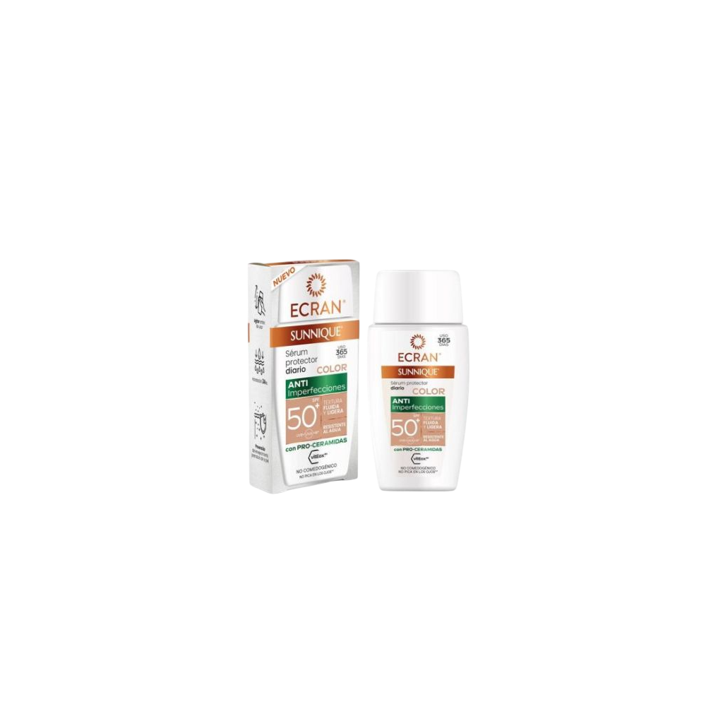 SOL BRONCEADOR ECRAN SERUM ANTI IMPERF  F-50+ 40ML