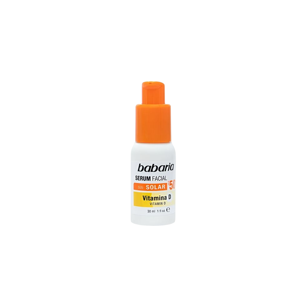 SOL BRONCEADOR BABAR SERUM VITAMINA-D  F-50+ 30ML