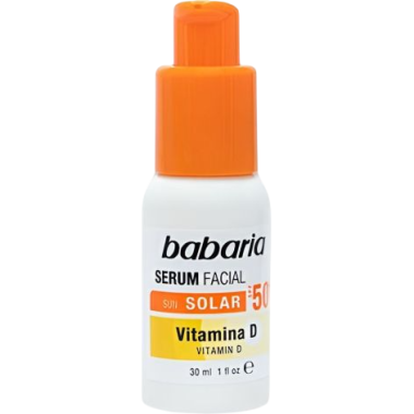 SOL BRONCEADOR BABAR SERUM VITAMINA-D  F-50+ 30ML