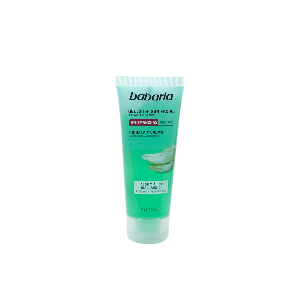 SOL AFTERSUN BABARIA FACIAL GEL ALOE  B/75ML.