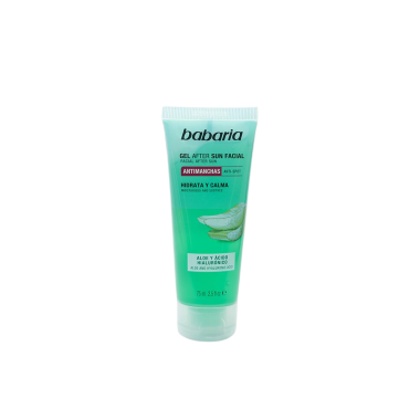 SOL AFTERSUN BABARIA FACIAL GEL ALOE  B/75ML.