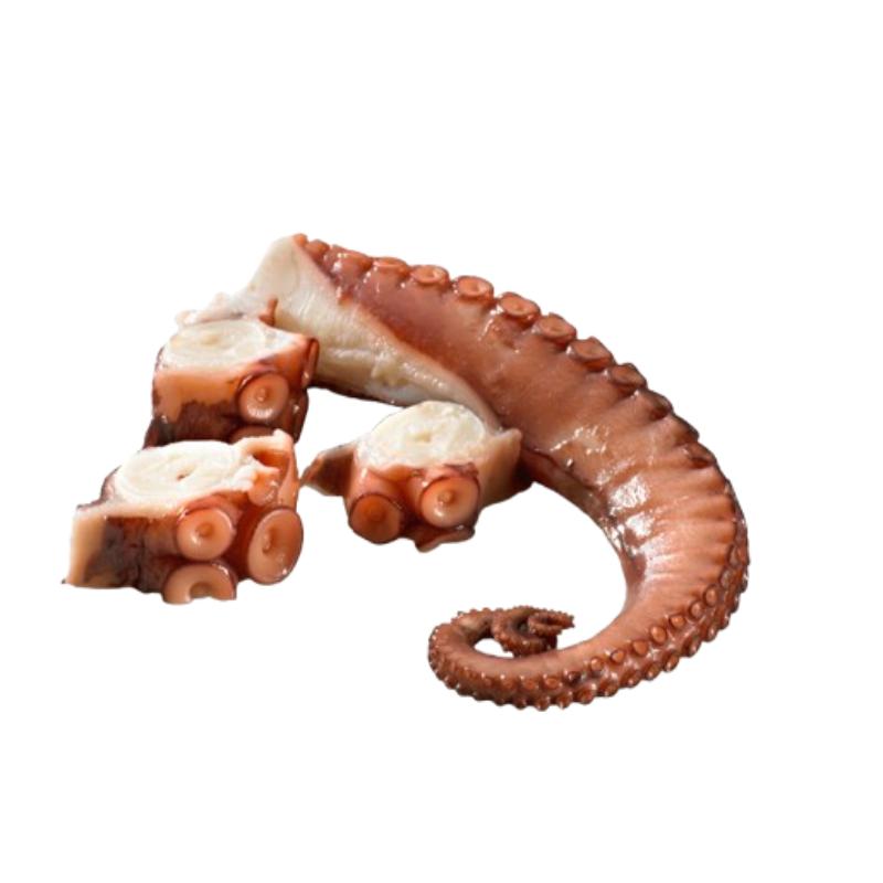 PULPO COCIDO MITAD BANDEJA 300GR.PAST.PVP.X.UD