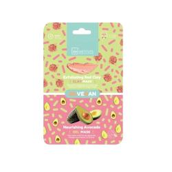 MASCARILLA FACIAL IDC DUO ARCILLA ROJA+AGUACATE UD
