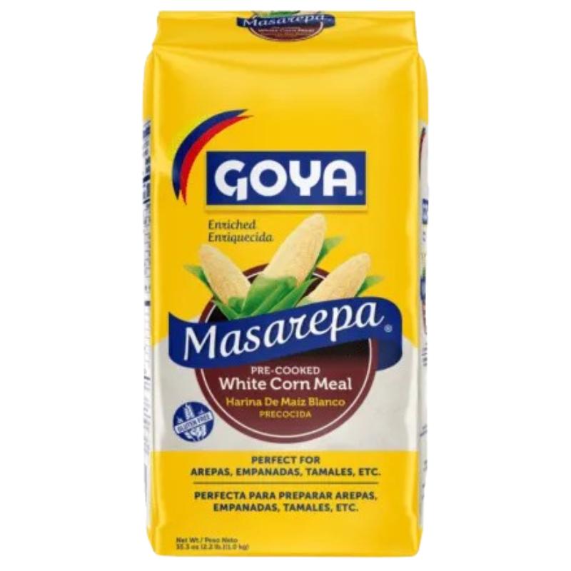 GOYA HARINA MAIZ BLANCO MASAREPA B/1 KG