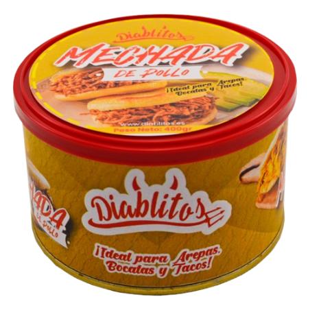 CARNE MECHADA POLLO DIABLITOS L/400GR