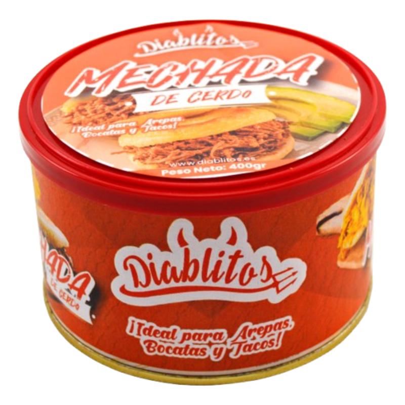 CARNE MECHADA CERDO DIABLITOS L/400GR