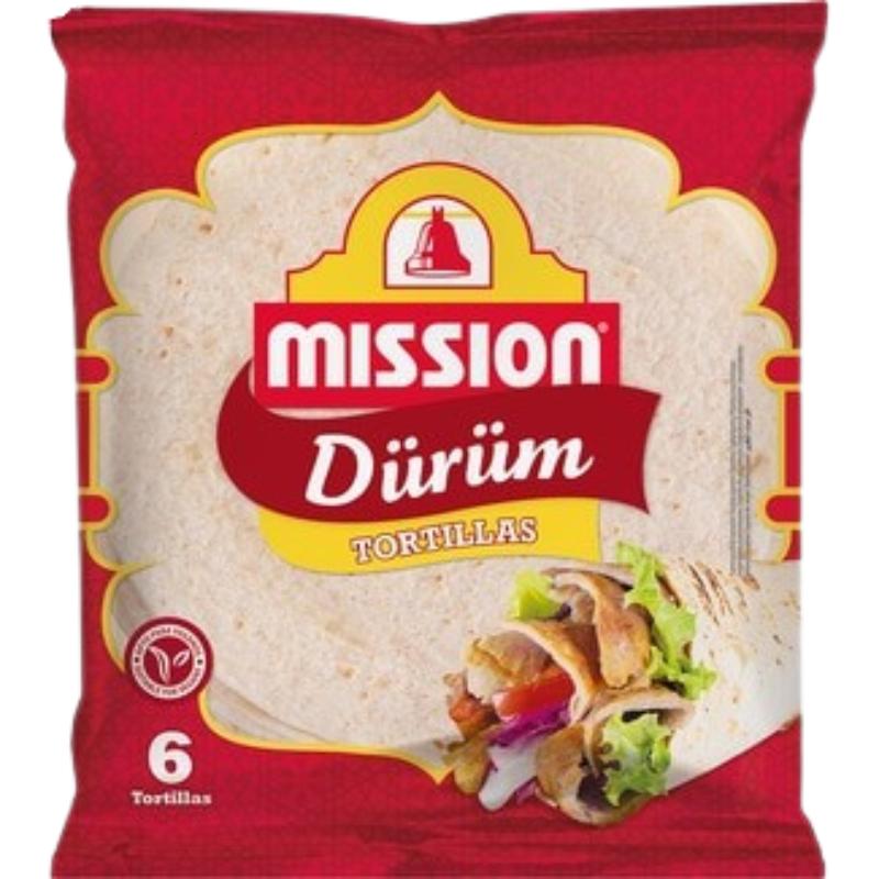 TORTILLA DURUM MISSION P/378 GR