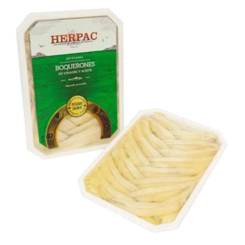 HERPAC BOQUERONES VINAGRE+ACEITE BAND/500.GR