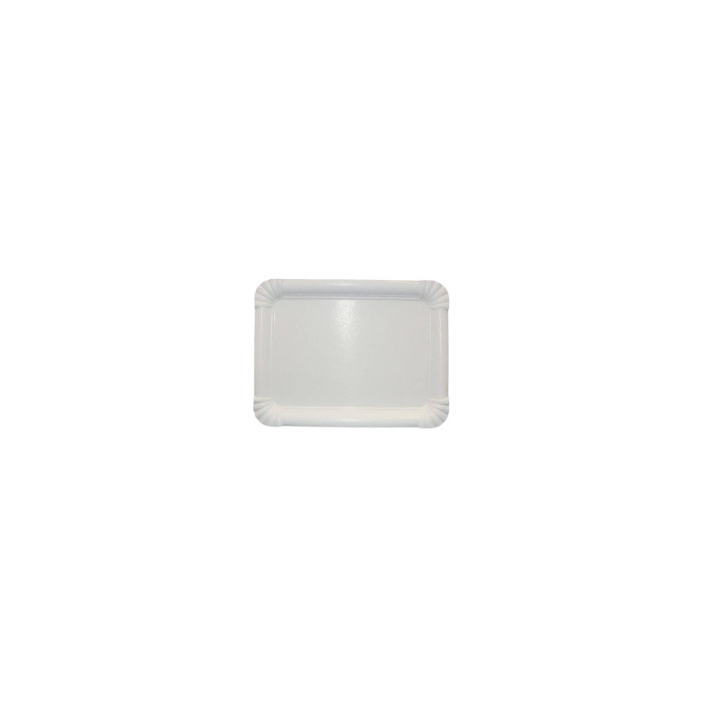 BANDEJA CARTON BLANCA 18X24 PAQUETE 50 UD