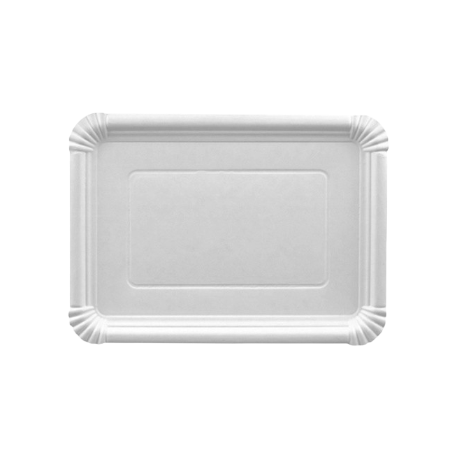 BANDEJA CARTON BLANCA 22X28 PAQUETE 50 UD