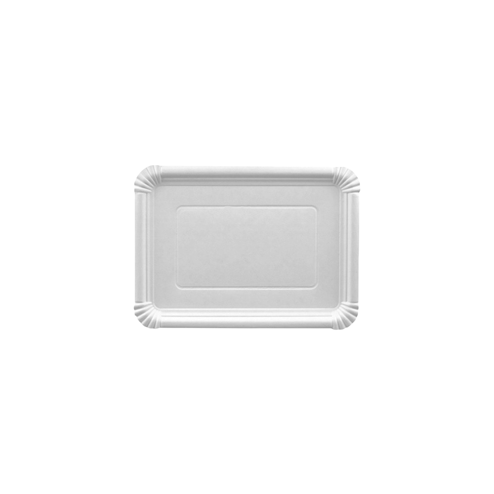BANDEJA CARTON BLANCA 22X28 PAQUETE 50 UD