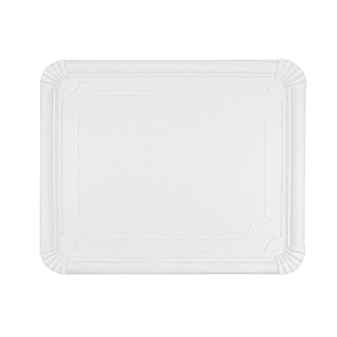 BANDEJA CARTON BLANCA 32X42 PAQUETE 50 UD