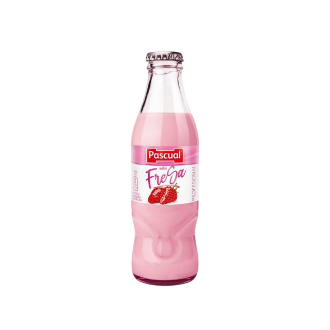 BATIDO FRESA PASCUAL VIDRIO 195 ML