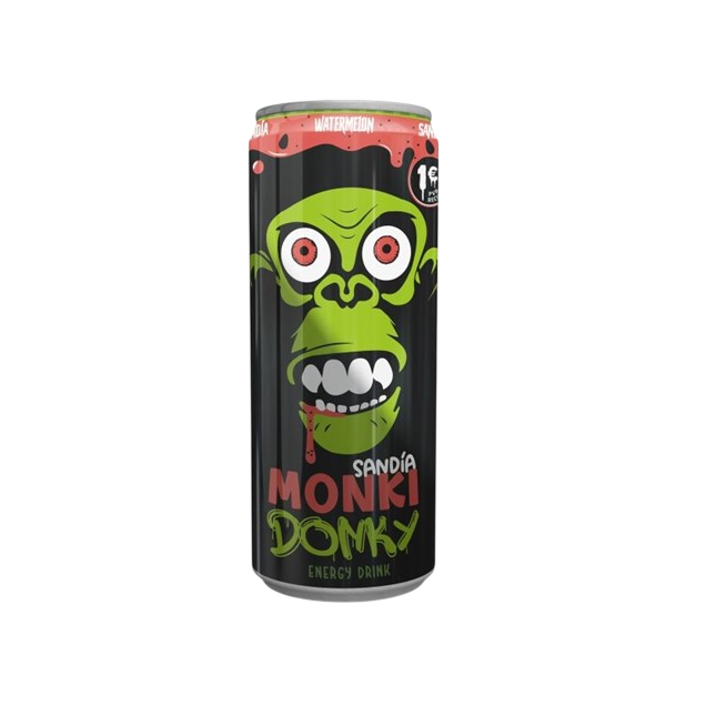 BEBIDA ENERGETICA MONKI DONKY SANDIA B/500 ML
