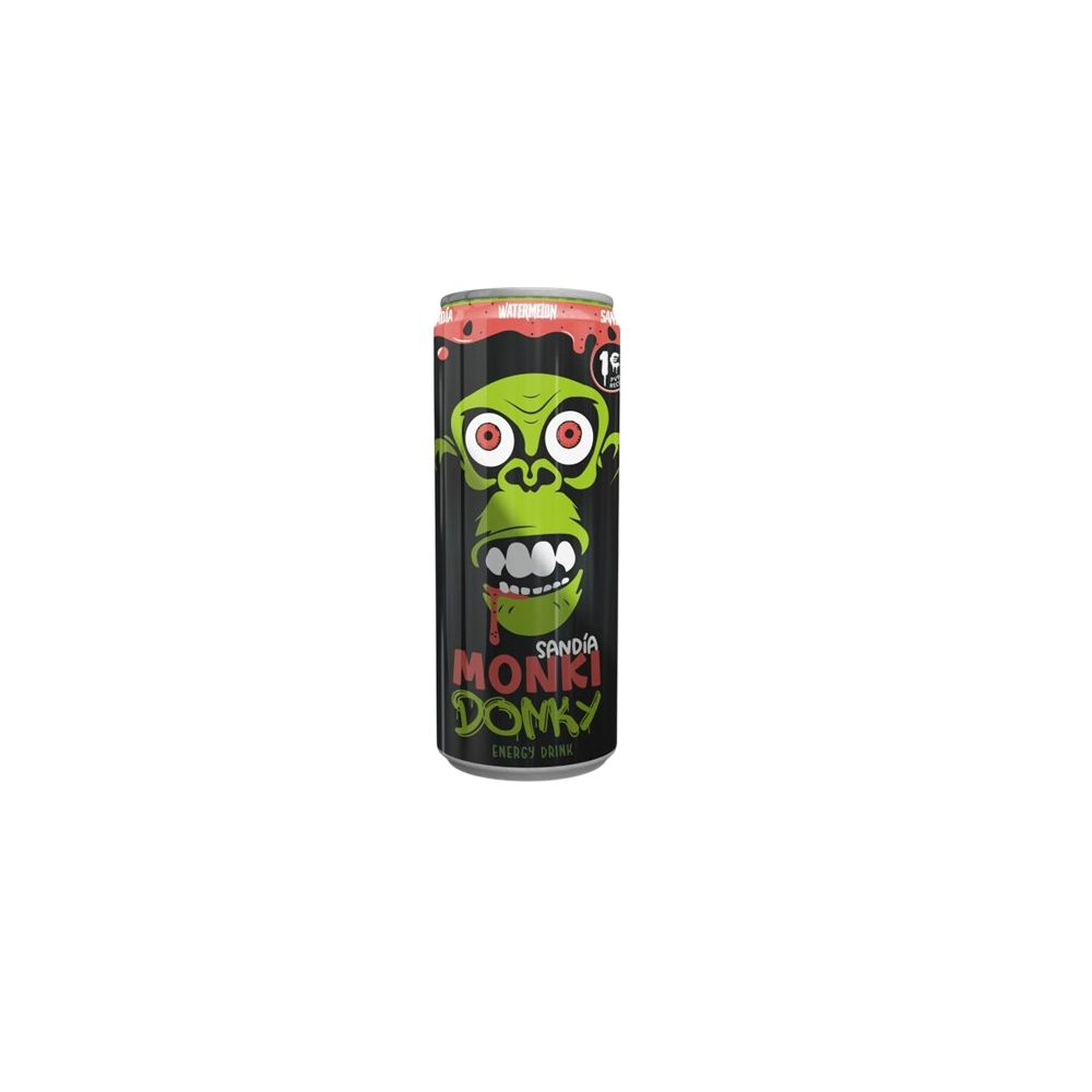 BEBIDA ENERGETICA MONKI DONKY SANDIA B/500 ML
