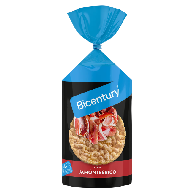 BICENTURY TORTITAS DE JAMÓN IBERICO P/123.5 GR
