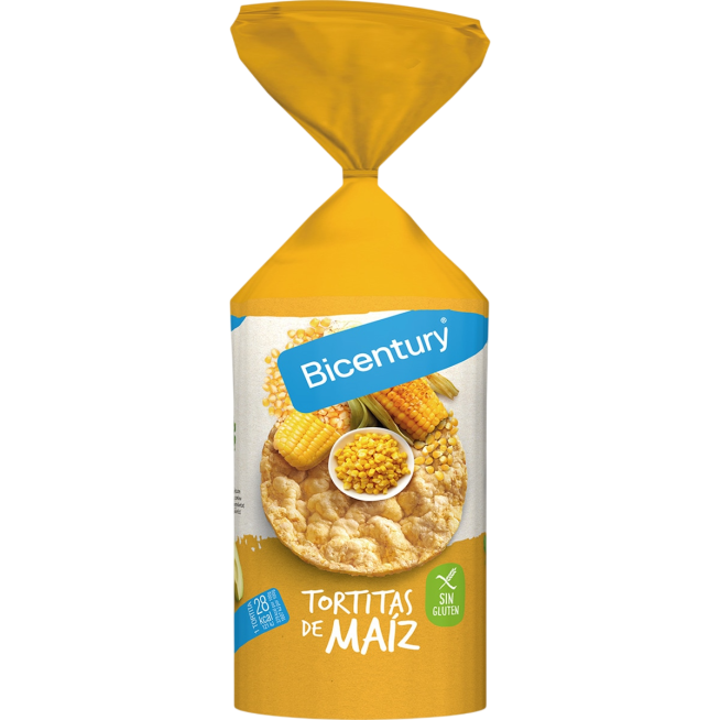 BICENTURY TORTITAS DE MAIZ P/130 GR