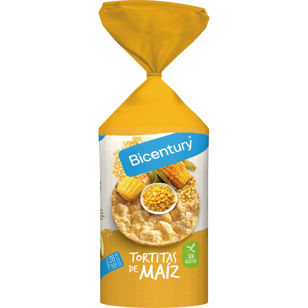 BICENTURY TORTITAS DE MAIZ P/130 GR