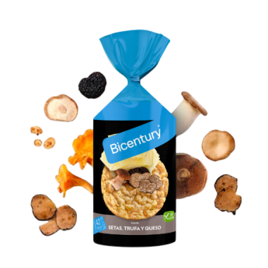 BICENTURY TORTITAS DE SETAS-TRUFA-QUESO P/123,5 GR