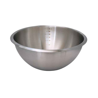 BOL MEDIDOR ACERO INOS REDONDO 24 CM.