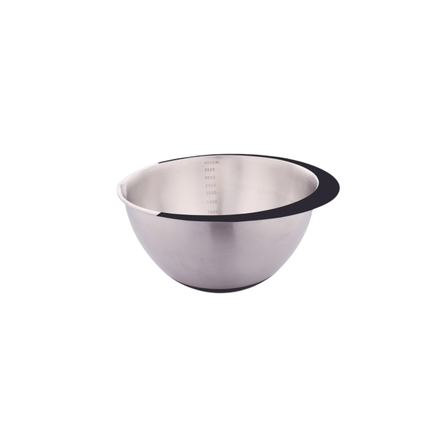 BOL MEDIDOR ACERO INOS REDONDO 31 CM.