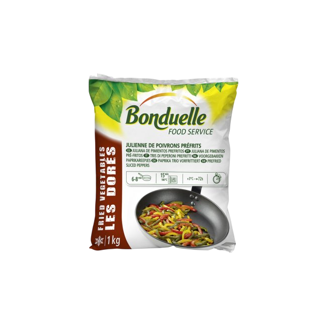 BONDUELLE PIMIENTOS JULIANA PREFRITS CONG. B/1 KG.
