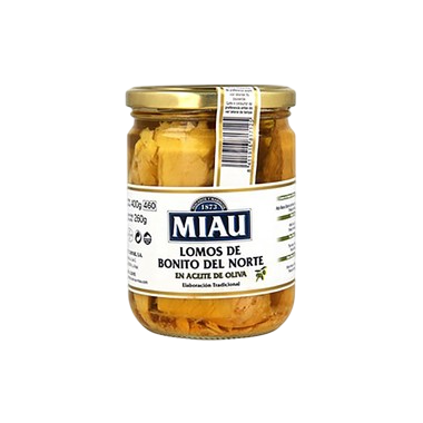BONITO DEL NORTE ALBO A/OLIVA T/C 260 GR.(ESC)