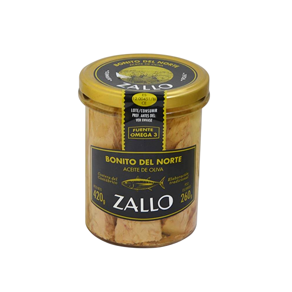 BONITO DEL NORTE ZALLO A/OLIVA T/C 260 GR