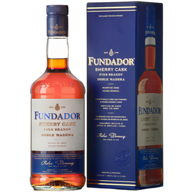 BRANDY FUNDADOR DOBLE MADERA SOLER RVA.36º  B/70CL
