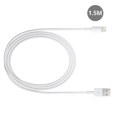 CABLE USB PARA IPHONE 5/5S/6/6S/7 -  1,5 M.