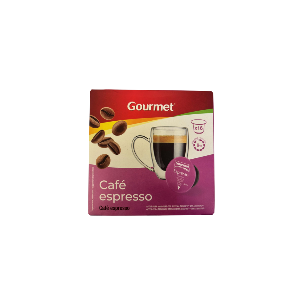 CAFE GOURMET ESPRESSO CLASICO CAPSULAS E/16  UD