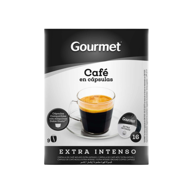 CAFE GOURMET EXTRA INTENSO COMPATIBLE DOLC E/16 UD
