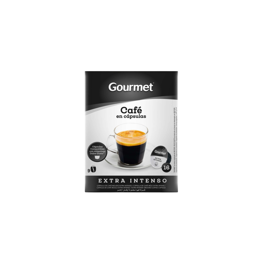 CAFE GOURMET EXTRA INTENSO COMPATIBLE DOLC E/16 UD