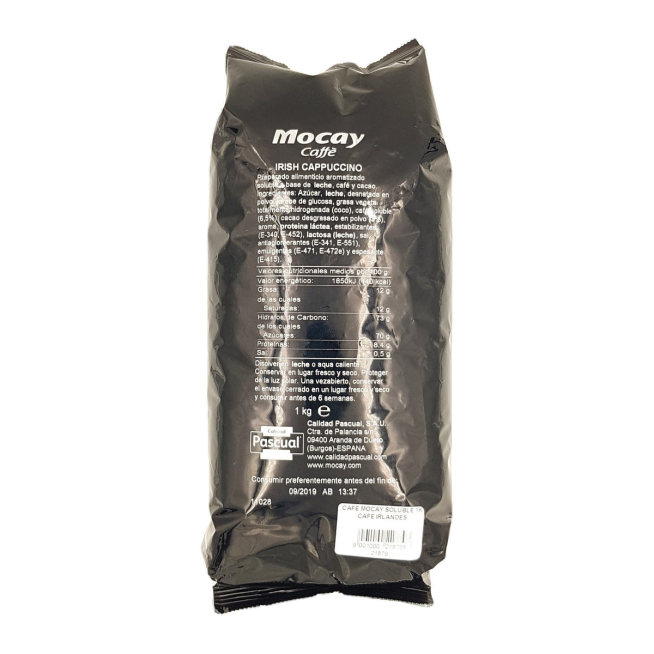 CAFE MOCAY-SOLUB-IRLANDES IRISH APPUCCINO 1.KG