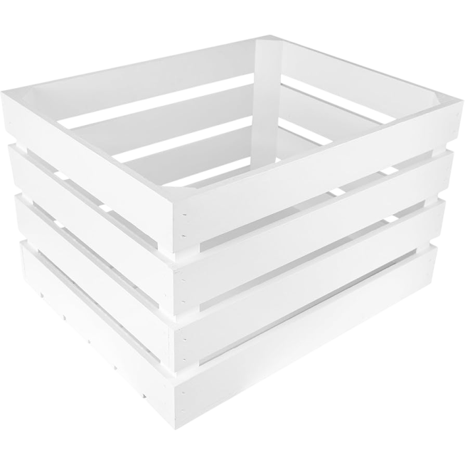 CAJA MADERA ARTE REGAL PEQUEÑA NAT-BLAN26X16X13 UD