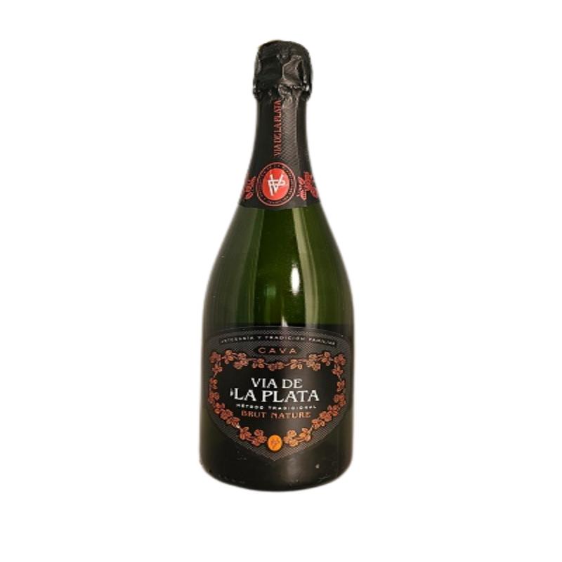 CAVA VIA DE LA PLATA BRUT NATURE BOTELLA 75 CL