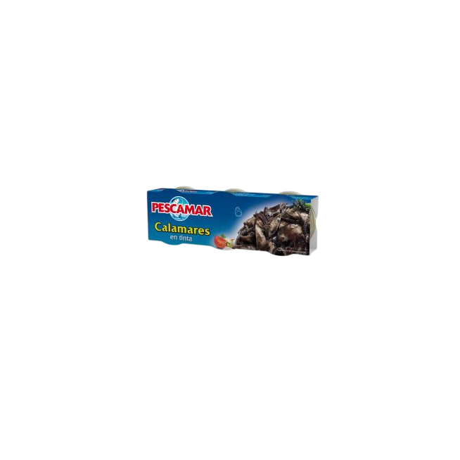 CALAMAR PESCAMAR S/TINTA P/3X51GR 153 GR