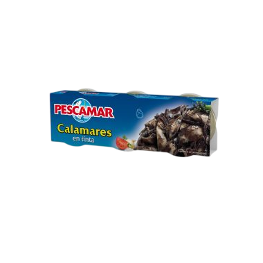 CALAMAR PESCAMAR S/TINTA P/3X51GR 153 GR