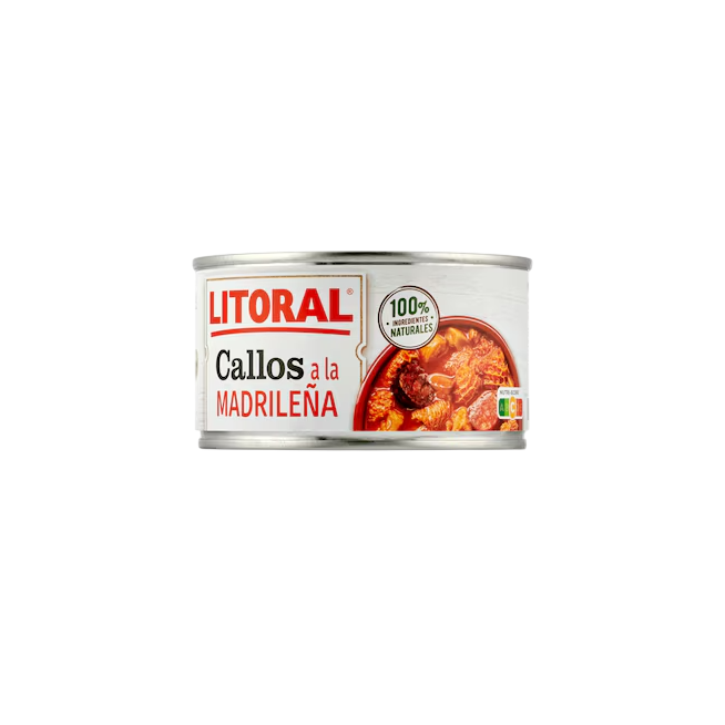 CALLOS MADRILEÑA LITORAL LATA 380 GR