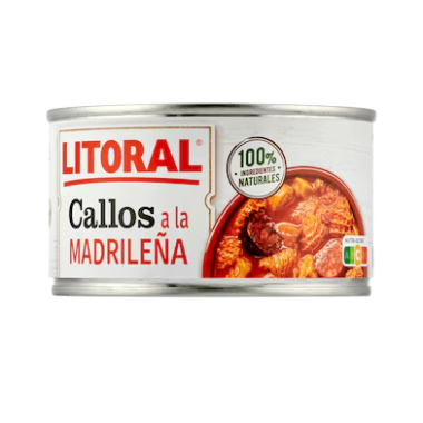 CALLOS MADRILEÑA LITORAL LATA 380 GR