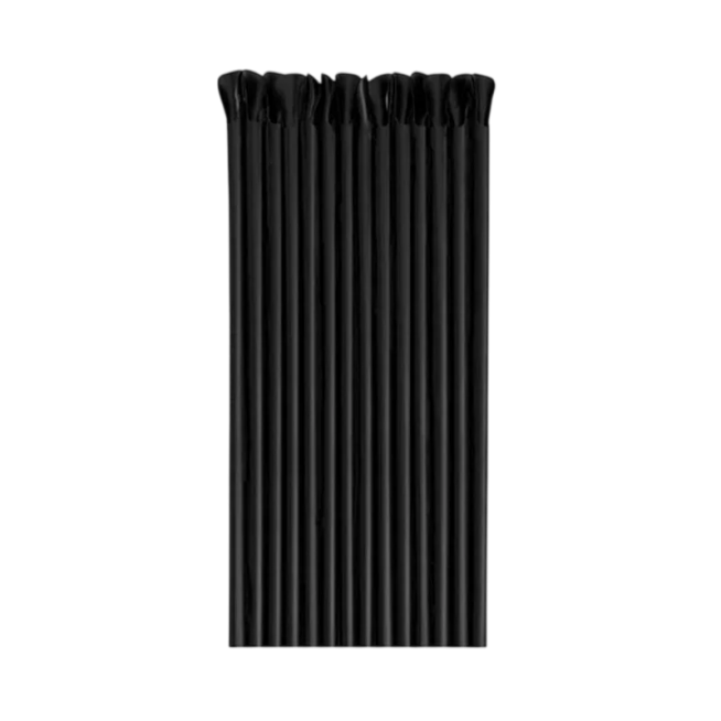 CAÑA PAJITA CUCHARA BIO NEGRA R/10406 100UD