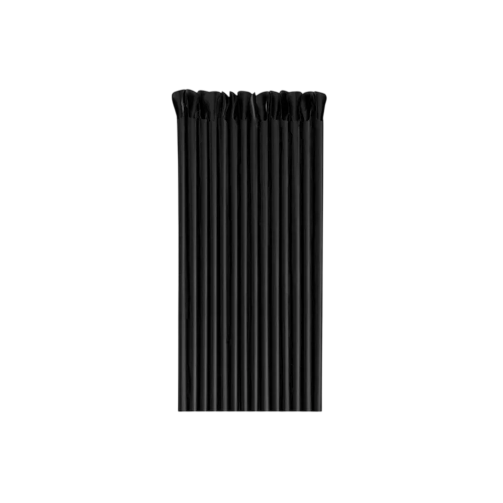 CAÑA PAJITA CUCHARA BIO NEGRA R/10406 100UD